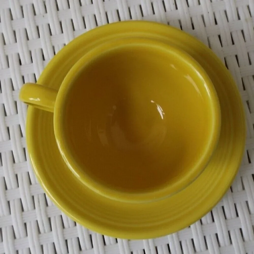 Fiestaware cup saucer